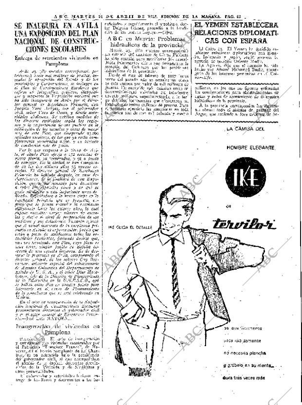 ABC MADRID 24-04-1962 página 63