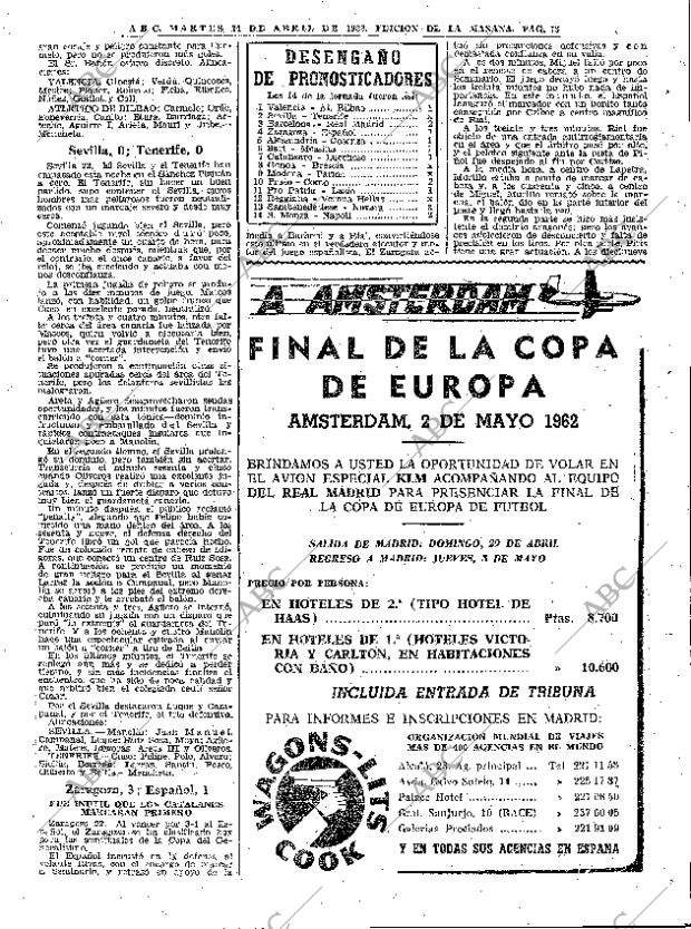 ABC MADRID 24-04-1962 página 73