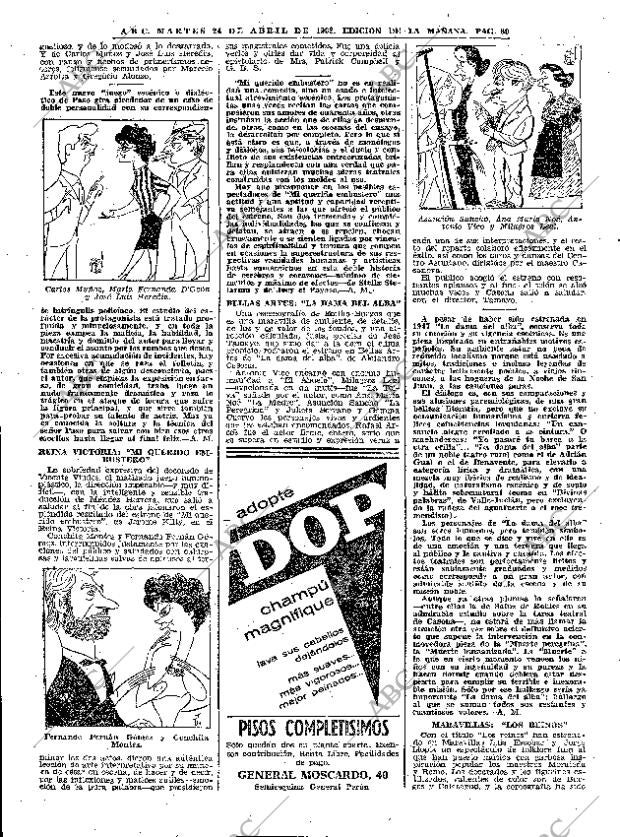 ABC MADRID 24-04-1962 página 80