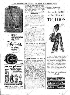 ABC MADRID 25-04-1962 página 54