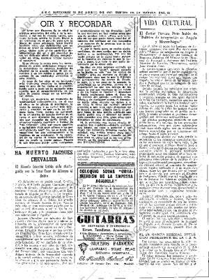 ABC MADRID 25-04-1962 página 65