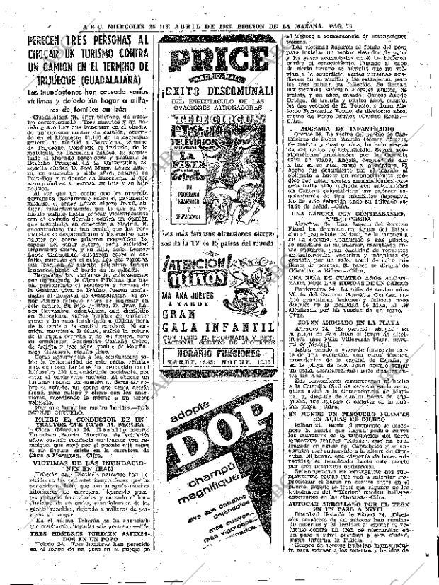 ABC MADRID 25-04-1962 página 75