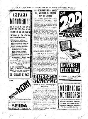 ABC SEVILLA 25-04-1962 página 44