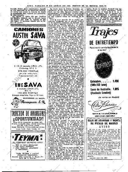 ABC MADRID 28-04-1962
