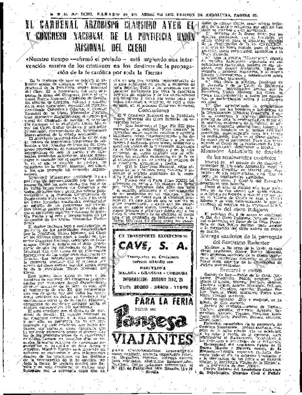 ABC SEVILLA 28-04-1962 página 59