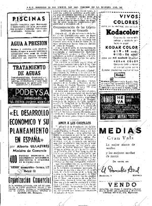 ABC MADRID 29-04-1962 página 100