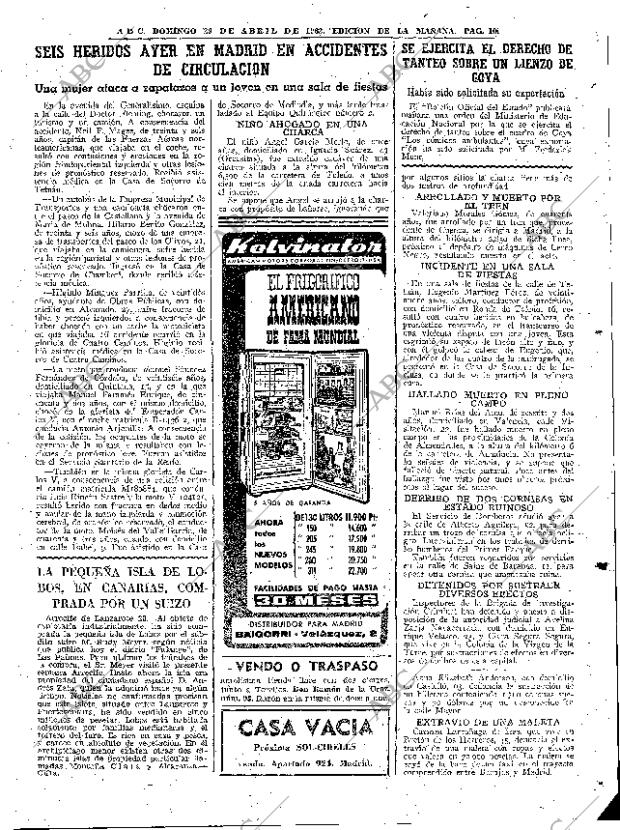 ABC MADRID 29-04-1962 página 105