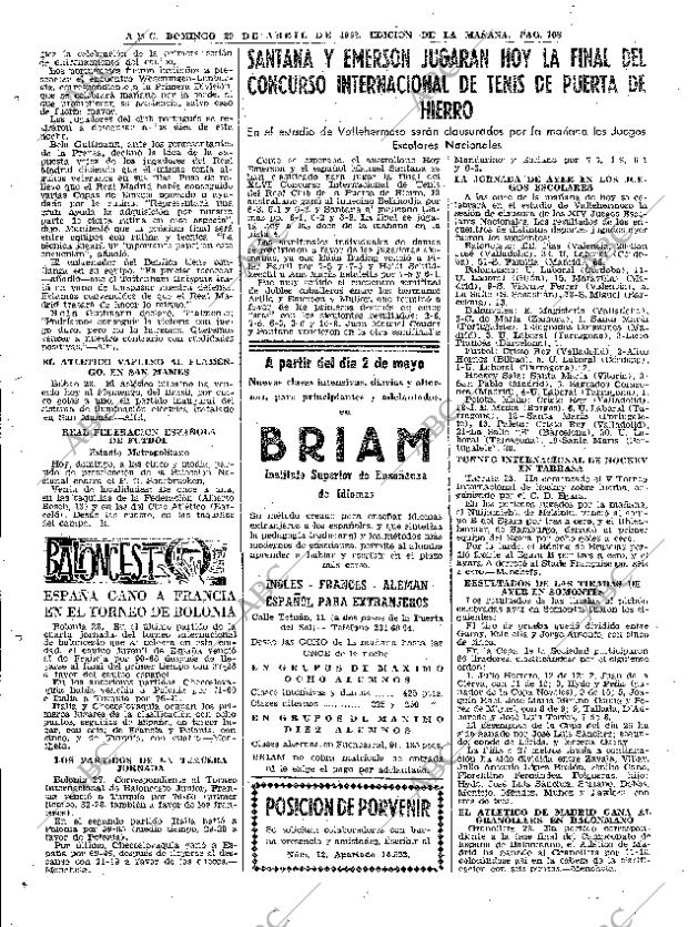 ABC MADRID 29-04-1962 página 108