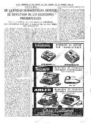 ABC MADRID 29-04-1962 página 85