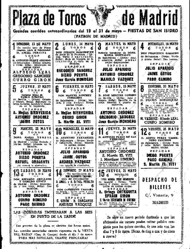 ABC SEVILLA 01-05-1962 página 11