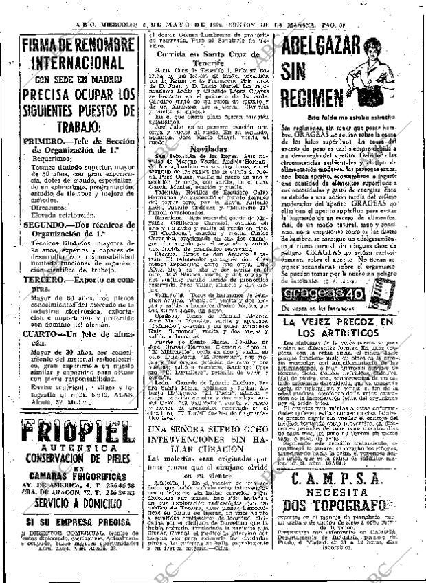 ABC MADRID 02-05-1962 página 60