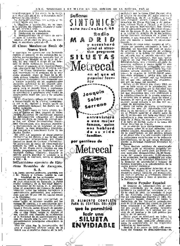 ABC MADRID 02-05-1962 página 66