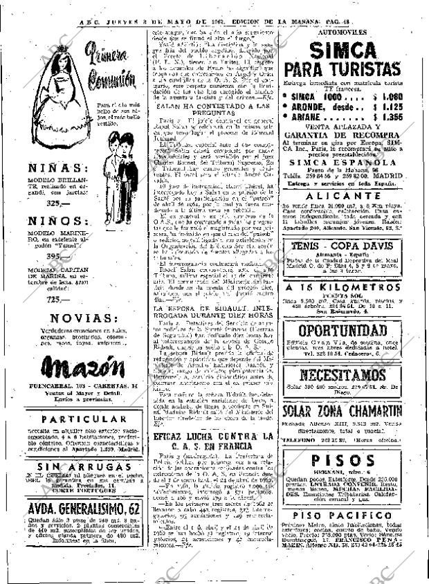 ABC MADRID 03-05-1962 página 48