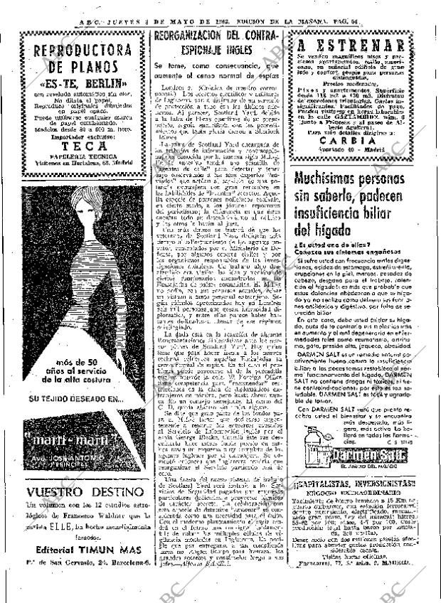 ABC MADRID 03-05-1962 página 54