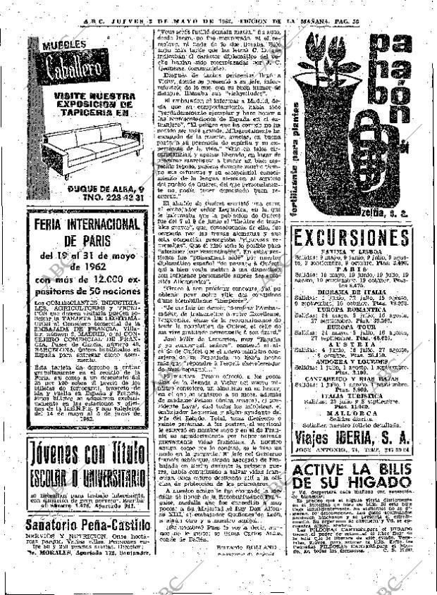 ABC MADRID 03-05-1962 página 56