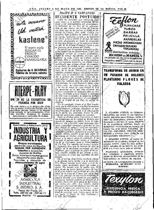 ABC MADRID 03-05-1962 página 60