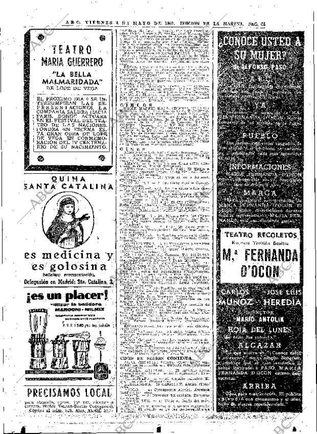 ABC MADRID 04-05-1962 página 64