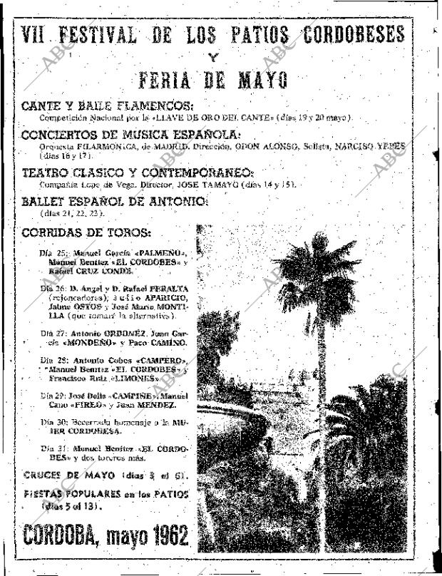 ABC SEVILLA 09-05-1962 página 10
