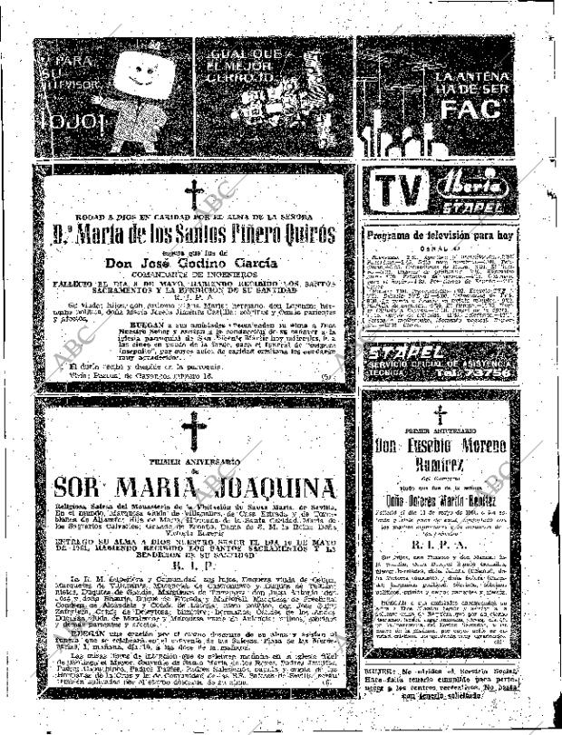 ABC SEVILLA 09-05-1962 página 54