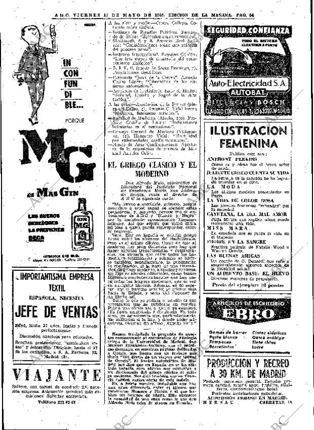 ABC MADRID 11-05-1962 página 64