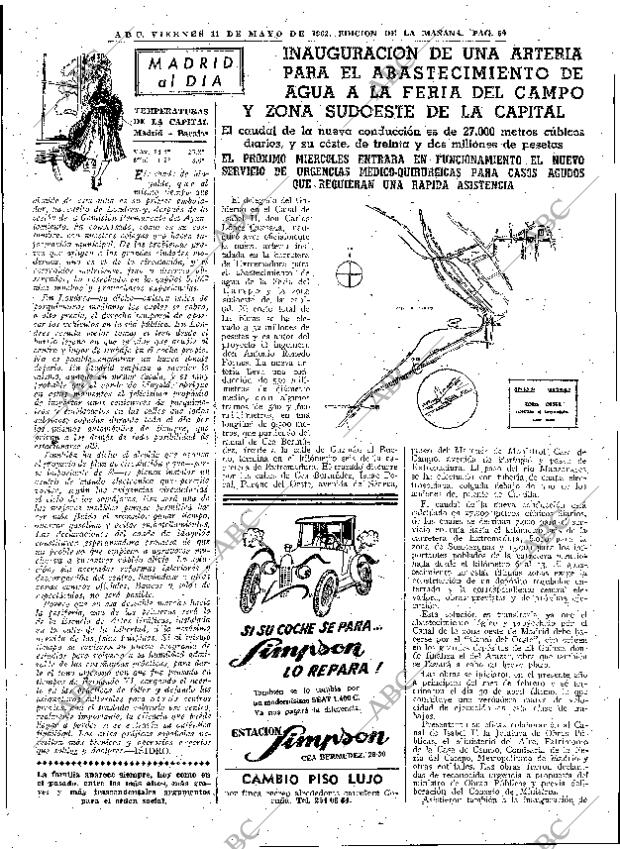 ABC MADRID 11-05-1962 página 69