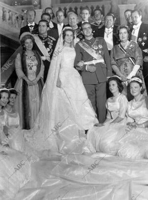 Boda en Atenas de don Juan Carlos y la Princesa Sofía