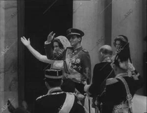 Don Juan Carlos y Doña Sofía, durante su boda en Atenas en 1962