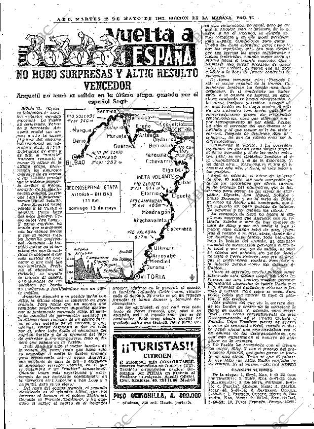 ABC MADRID 15-05-1962 página 75