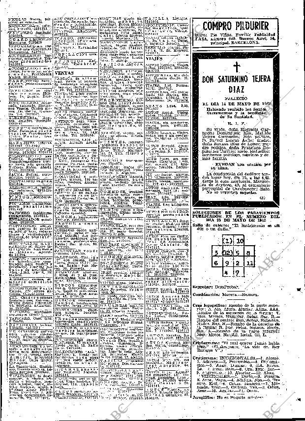 ABC MADRID 15-05-1962 página 91