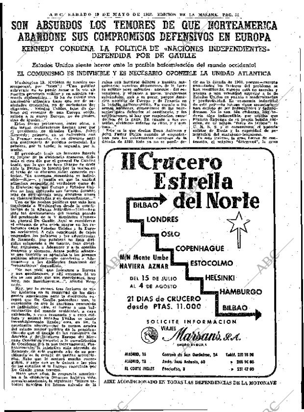 ABC MADRID 19-05-1962 página 51