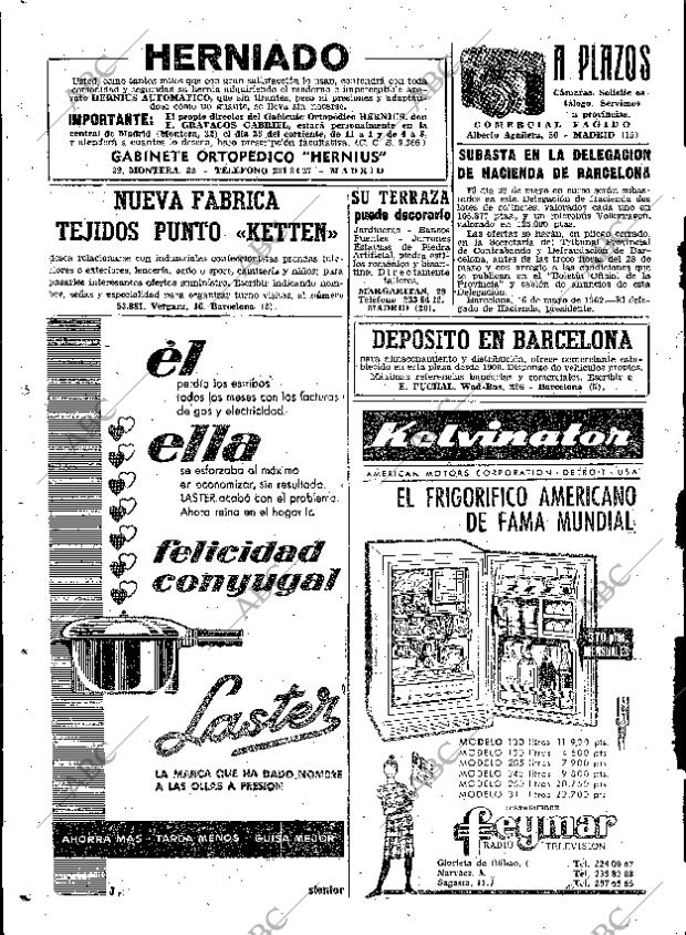 ABC MADRID 19-05-1962 página 92