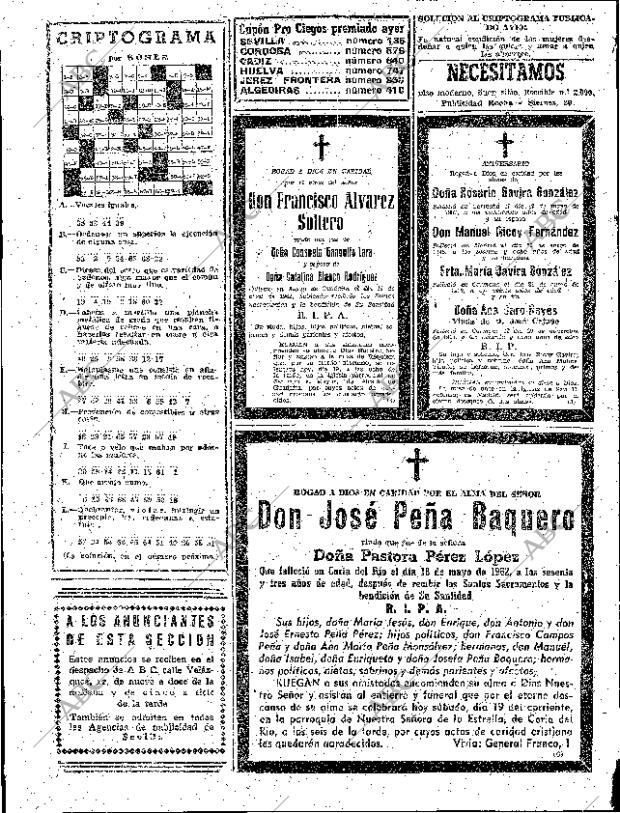 ABC SEVILLA 19-05-1962 página 58