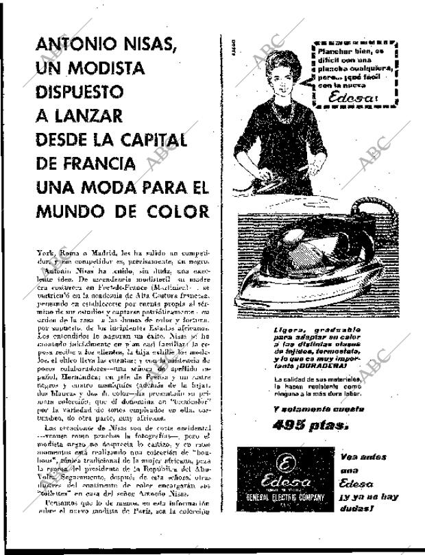 BLANCO Y NEGRO MADRID 19-05-1962 página 67