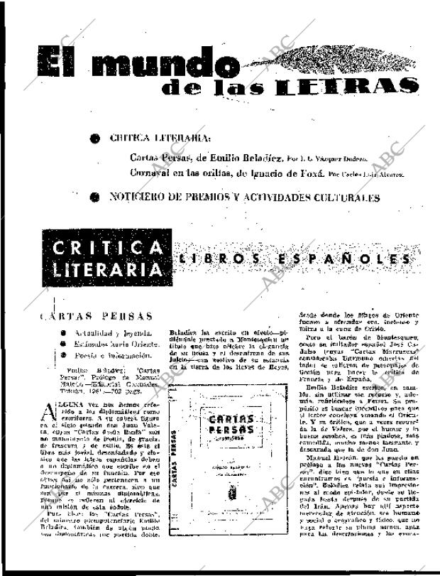 BLANCO Y NEGRO MADRID 19-05-1962 página 83