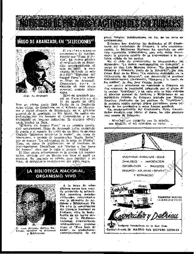 BLANCO Y NEGRO MADRID 19-05-1962 página 87