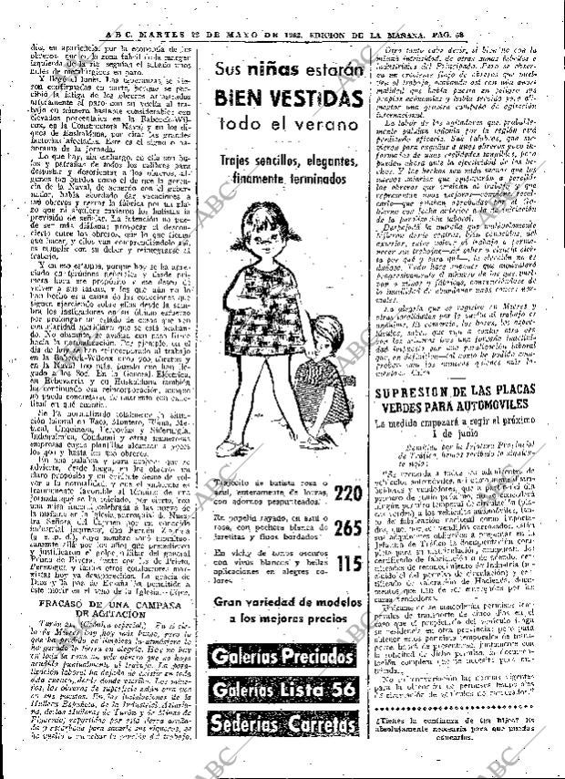 ABC MADRID 22-05-1962 página 58