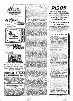 ABC MADRID 22-05-1962 página 62