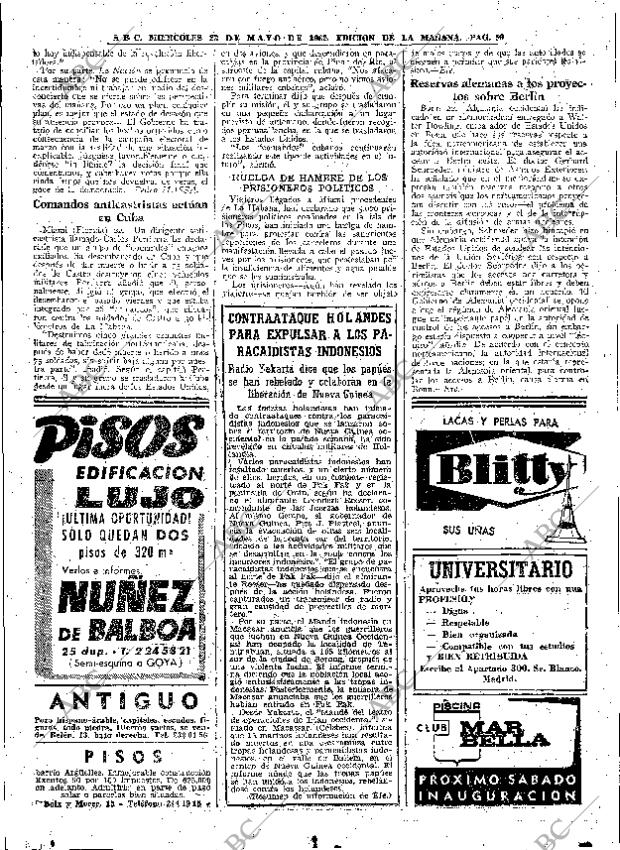 ABC MADRID 23-05-1962 página 50