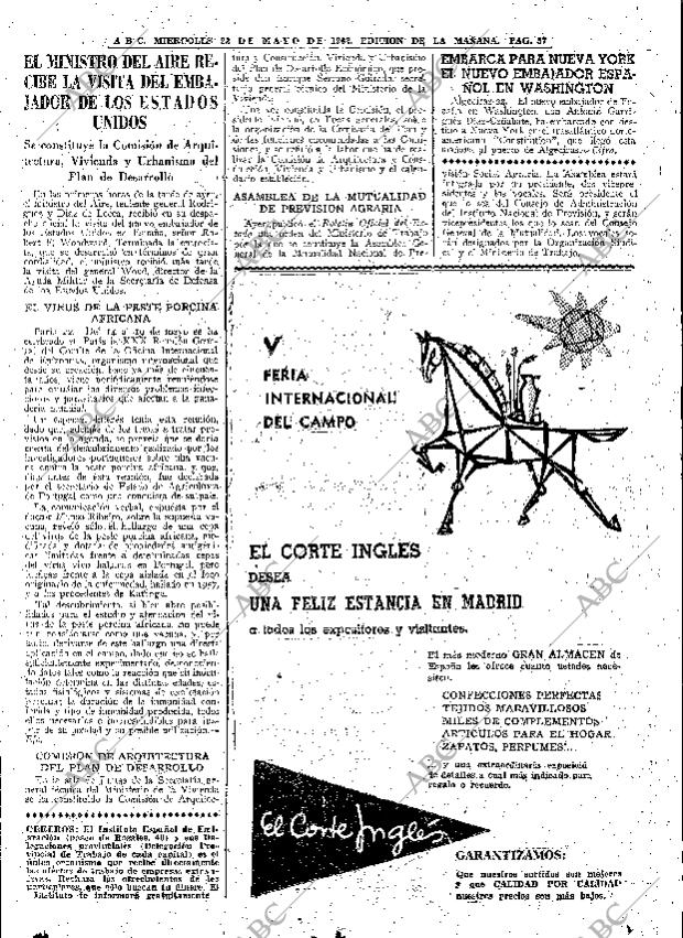 ABC MADRID 23-05-1962 página 57