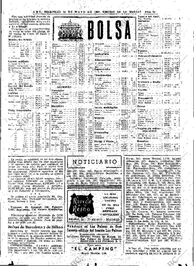 ABC MADRID 23-05-1962 página 73