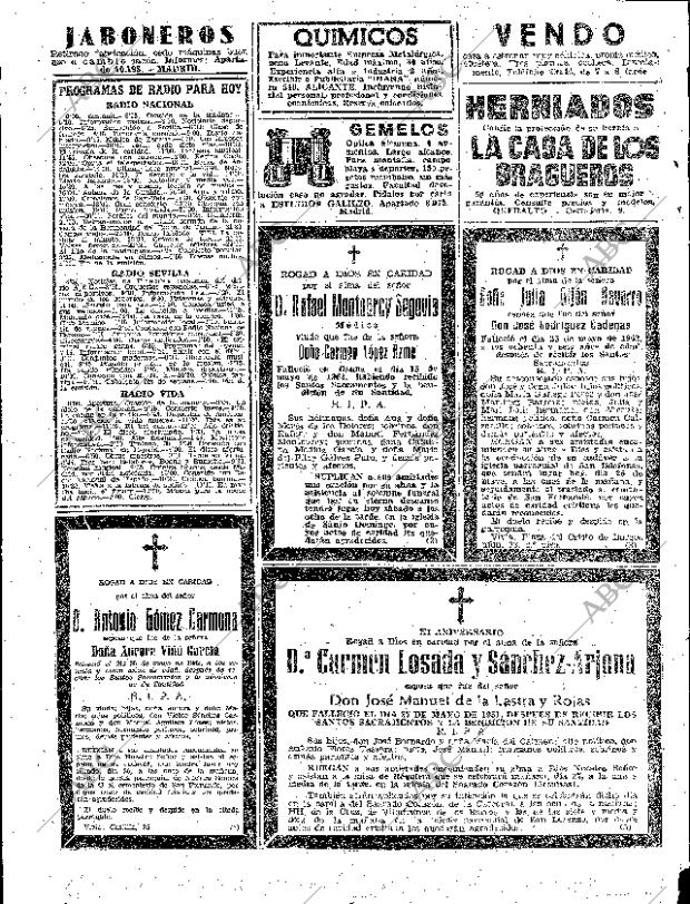 ABC SEVILLA 26-05-1962 página 66