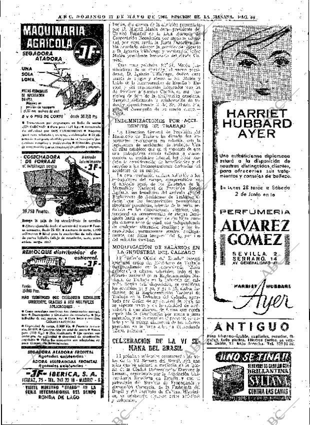 ABC MADRID 27-05-1962 página 86