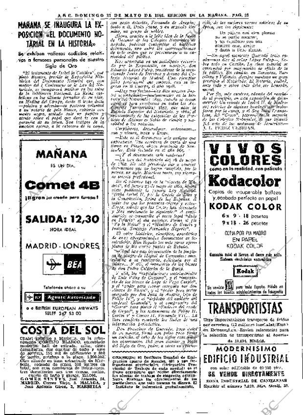 ABC MADRID 27-05-1962 página 92