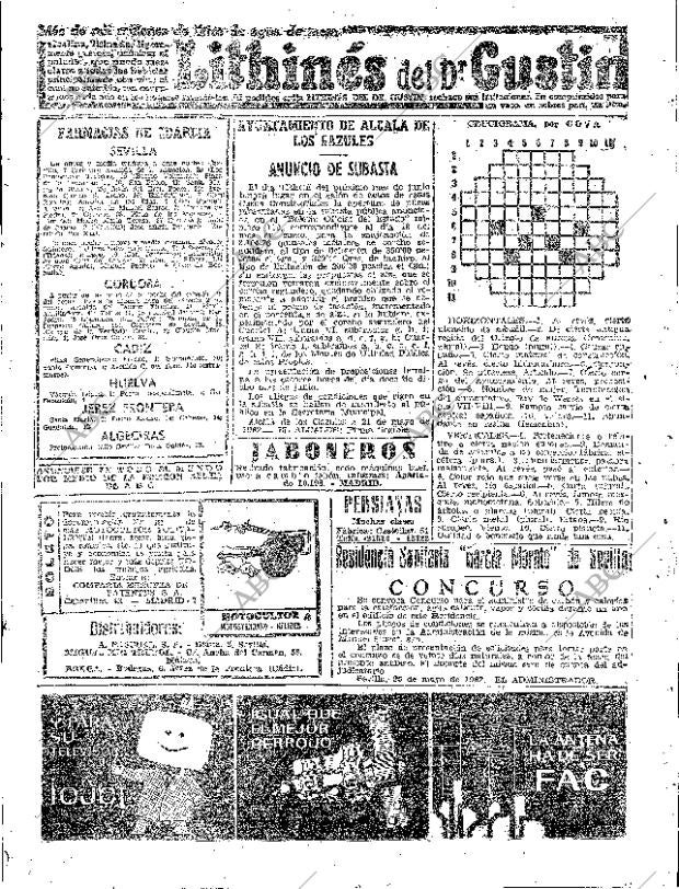 ABC SEVILLA 30-05-1962 página 59