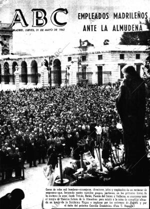 ABC MADRID 31-05-1962 página 1