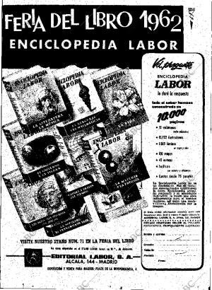 ABC MADRID 31-05-1962 página 15