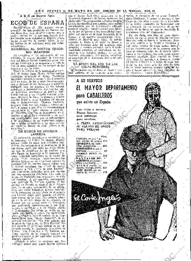 ABC MADRID 31-05-1962 página 53