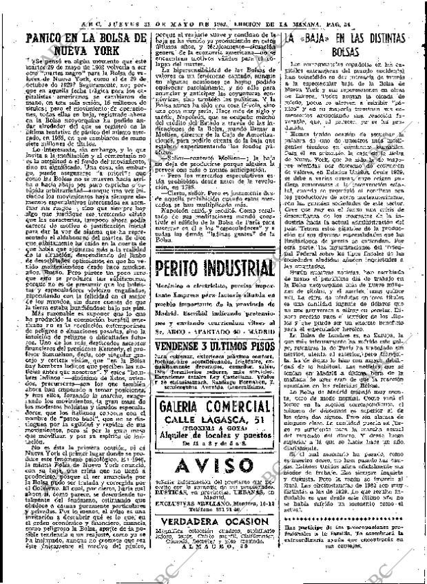 ABC MADRID 31-05-1962 página 54