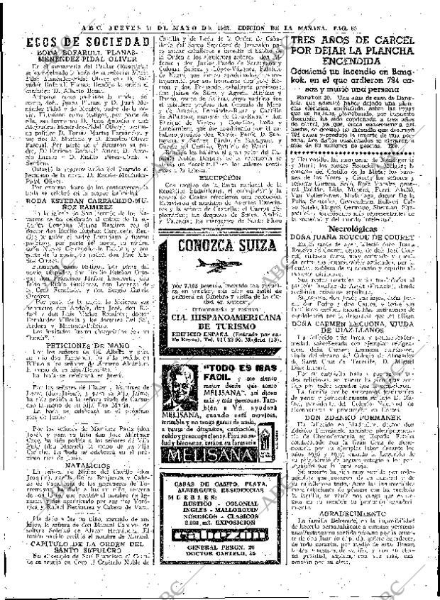 ABC MADRID 31-05-1962 página 65