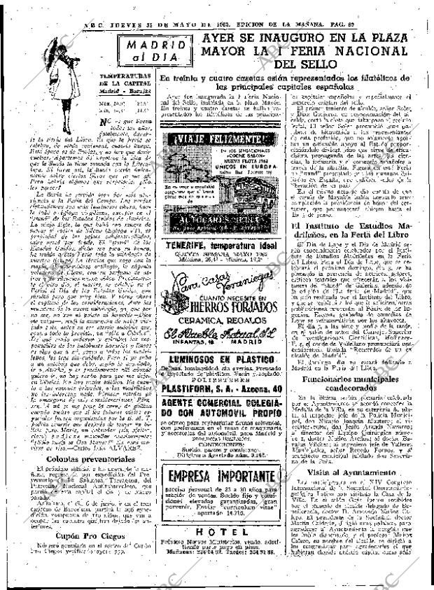 ABC MADRID 31-05-1962 página 69